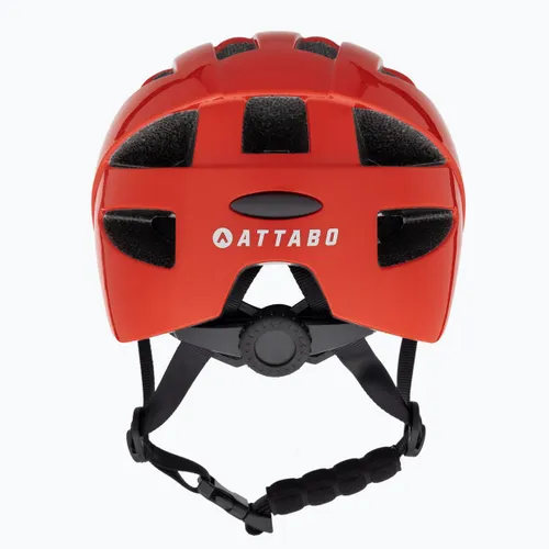 Kask rowerowy dziecięcy ATTABO K200 czerwony