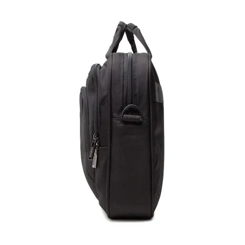 American Tourister la locul de muncă Laptop Bag 88532-1070-1cnu negru / portocaliu