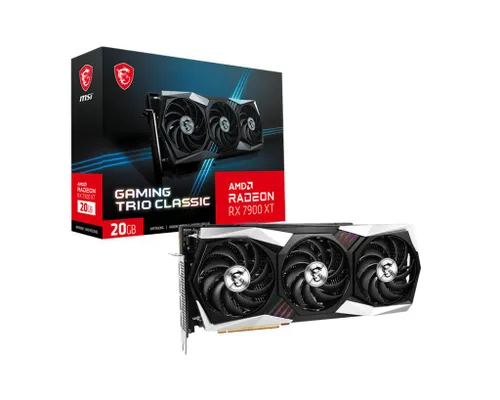 Karta graficzna MSI Radeon RX 7900 XT GAMING TRIO CLASSIC 20GB GDDR6 320bit FSR