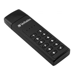 Dysk VERBATIM Keypad Secure 64GB Czarny