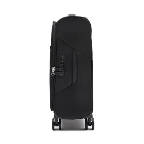 Mała Materiałowa Walizka Samsonite Litebeam 146852-1041-1CNU Black