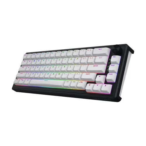 Klawiatura mechaniczna Hator Skyfall 65 Wireless Aurum Sterling Czarno-Szary