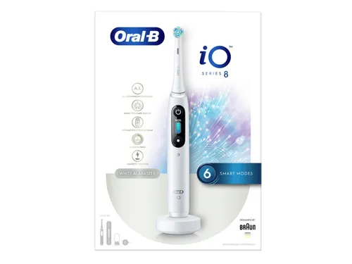 Oral-B ıO Serisi 8 Beyaz Elektrikli Diş Fırçası