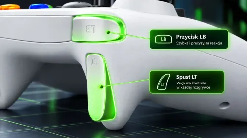Pad FroggieX FX-X360-PC-W-WR do PC, Xbox 360 Bezprzewodowy Biały