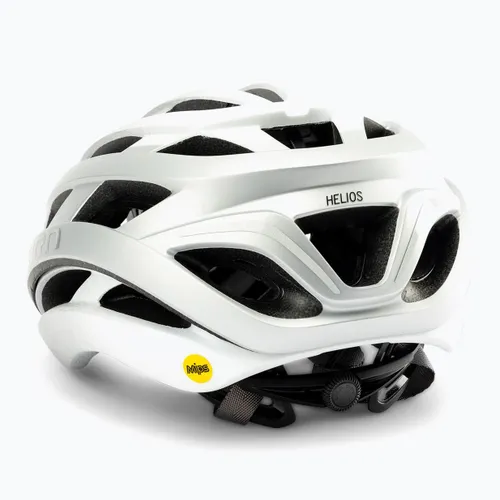 Kask rowerowy Giro Helios Spherical MIPS matte white/silver fade