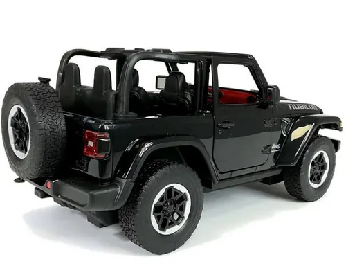 Zdalnie sterowany samochód COIL auto RC pilot duży JEEP Wrangler RS skala 1:14 czarny