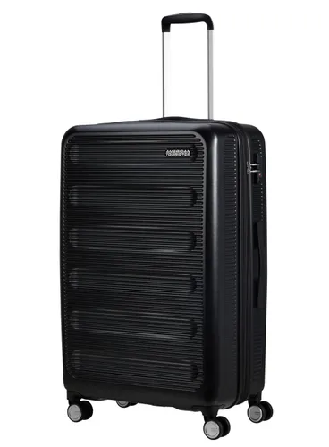 Большой чемодан American Tourister Astrobeam - storm black