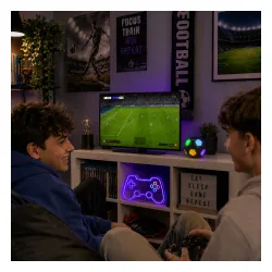 Głośnik Bluetooth Musicmate MM-SB40-B FootballWave LED 5W Czarny