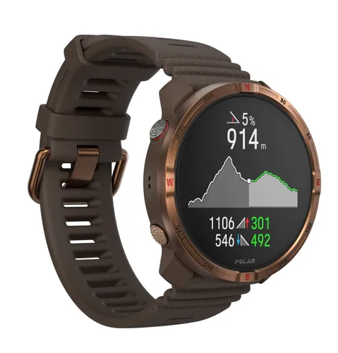 Zegarek sportowy POLAR Grit X2 S/L Brązowo-miedziany