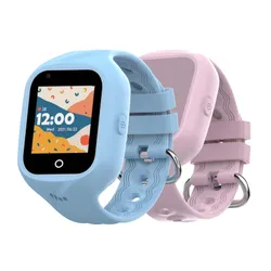 Smartwatch CELLY Kidswatch4G Niebieski + Różowy Pasek