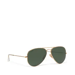 Okulary przeciwsłoneczne Ray-Ban Aviator Classic 0RB3025 W3400 Gold/Green - Rozmiar (EU) 58