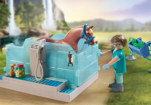 Playmobil 71352 иппотерапия и лечение животных