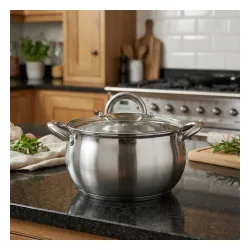 Garnek ze stali nierdzewnej z pokrywką TADAR MARTYNIKA 2,6 l