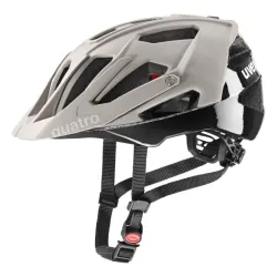 Kask rowerowy Uvex Quatro CC beżowo-czarny