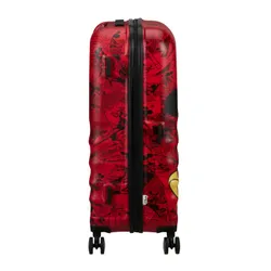 Walizka średnia American Tourister Wavebreaker Disney - Mickey comics red