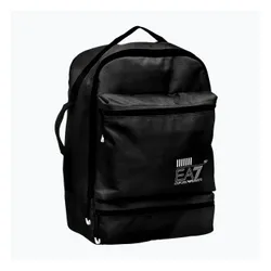 Plecak miejski EA7 Emporio Armani Train Core 23 l black/white logo