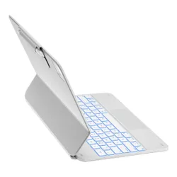 Etui na iPad Pro 13 cali TYPECASE Edge Biały Klawiatura