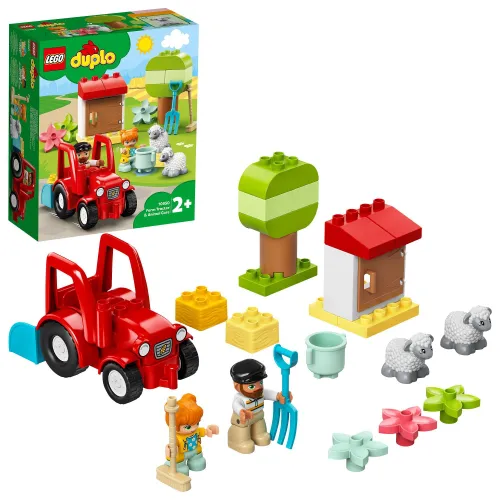 LEGO DUPLO Traktor i zwierzęta gospodarskie 10950