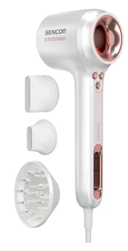 Suszarka do włosów Sencor SHD 9150RS Jonizacja Dyfuzor Zimny nawiew 1500W 3 prędkości 4 temperatury