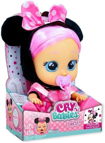 Lalka CRY BABIES Magic Tears Disney Myszka Minnie 86357