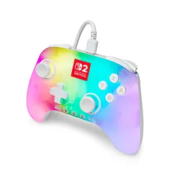Pad PowerA Advantage Wired Controller Lumectra White do Nintendo Switch 2 Przewodowy