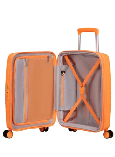 Walizka mała American Tourister Mickey Magic - peachy orange