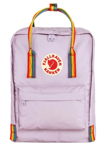 Fjallraven Kanken Rainbow Sırt Çantası-pastel lavanta / rainbow pattern