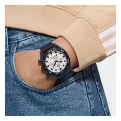 Adidas Originals Edition Two Chrono Watch Aofh23004 Blue