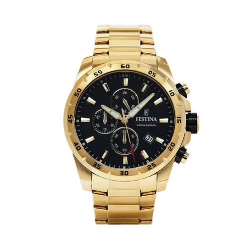 Festina Chrono Sport Saatler 20541/4 Gold / Gold