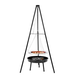 Grill węglowy VELACO VL08-BLACK Czarny