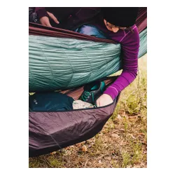 Hamak na sprzęt Lesovik Huba Gear Shelf - burgundy ron