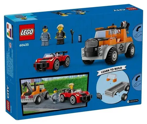 LEGO City 60435 автомобиль помощи на дороге и ремонт спортивного автомобиля