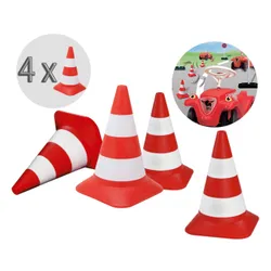 Big Pachołki drogowe Zestaw 4 pachołków