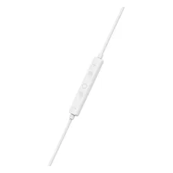 Słuchawki przewodowe Hama Noble Douszne Mikrofon Biały