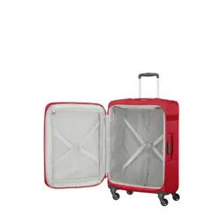 Samsonite CityBeat-red Orta Genişletilebilir Bavul