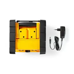 Radioodbiornik Nedis RDFM3100YW Radio FM Bluetooth Warsztatowe Żółto-czarny