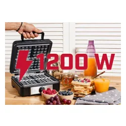 Gofrownica MPM MGO-36M 1200W Regulacja temperatury