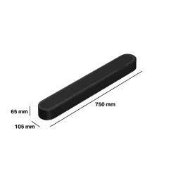 Soundbar Sonos Beam Ultra 7.1.2 Bluetooth Wi-Fi AirPlay2 Dolby Atmos Czarny