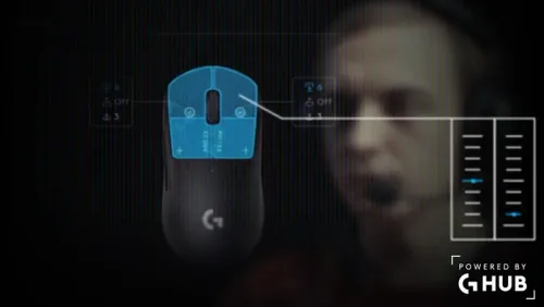 Myszka gamingowa Logitech G Pro X3 Superstrike Czarny