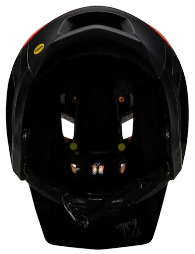 Kask rowerowy FOX Dropframe Pomarańczowy MTB (rozmiar M) MIPS