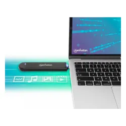 Dysk Manhattan Manhattan Obudowa Zewnętrzna USB-C/A 3.2 Gen2 Dysku M.2 NVMe SATA SSD