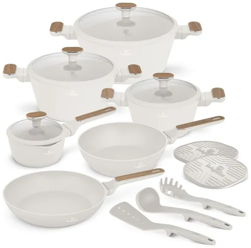 Zestaw garnków BERLINGER HAUS Sahara Nordic BH-8325 (15 elementów)