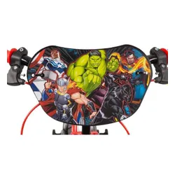 Rower dziecięcy HUFFY Marvel Avengers 14 cali dla chłopca Srebrny