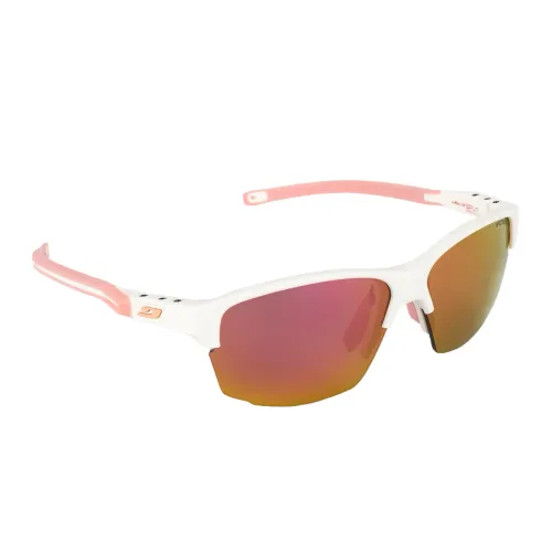 Солнцезащитные очки Julbo Split Spectron матовые белые/светло-розовые