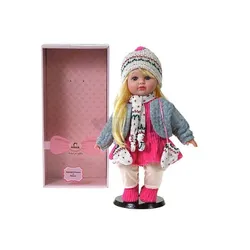 Lalka 40cm w zimowym ubranku