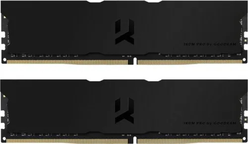 Pamięć GoodRam IRDM PRO Deep Black, DDR4, 16 GB, 3600MHz, CL18 (IRP-K3600D4V64L18S/16GDC)