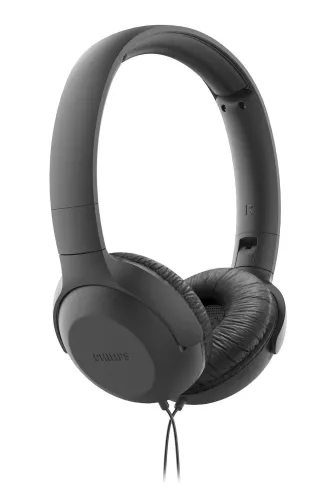 Słuchawki przewodowe Philips TAUH201BK/00 Nauszne Mikrofon Czarny