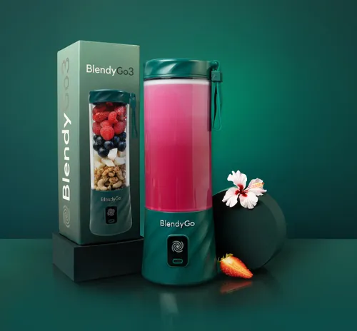 Blender personalny BLENDYGO 3 Butelkowa zieleń Bezprzewodowy