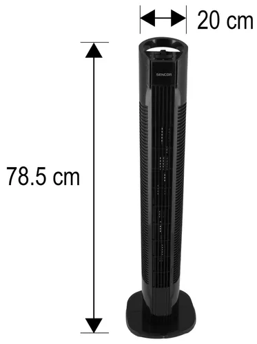 Вентилятор SENCOR SFT 3108BK