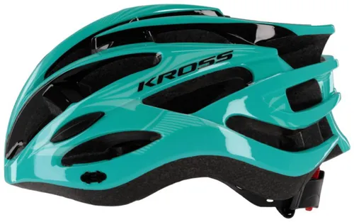 Kask rowerowy KROSS Laki Lazurowy MTB (rozmiar L)